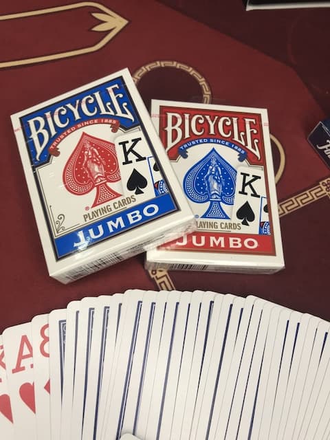 Карты для покера Bicycle Jumbo